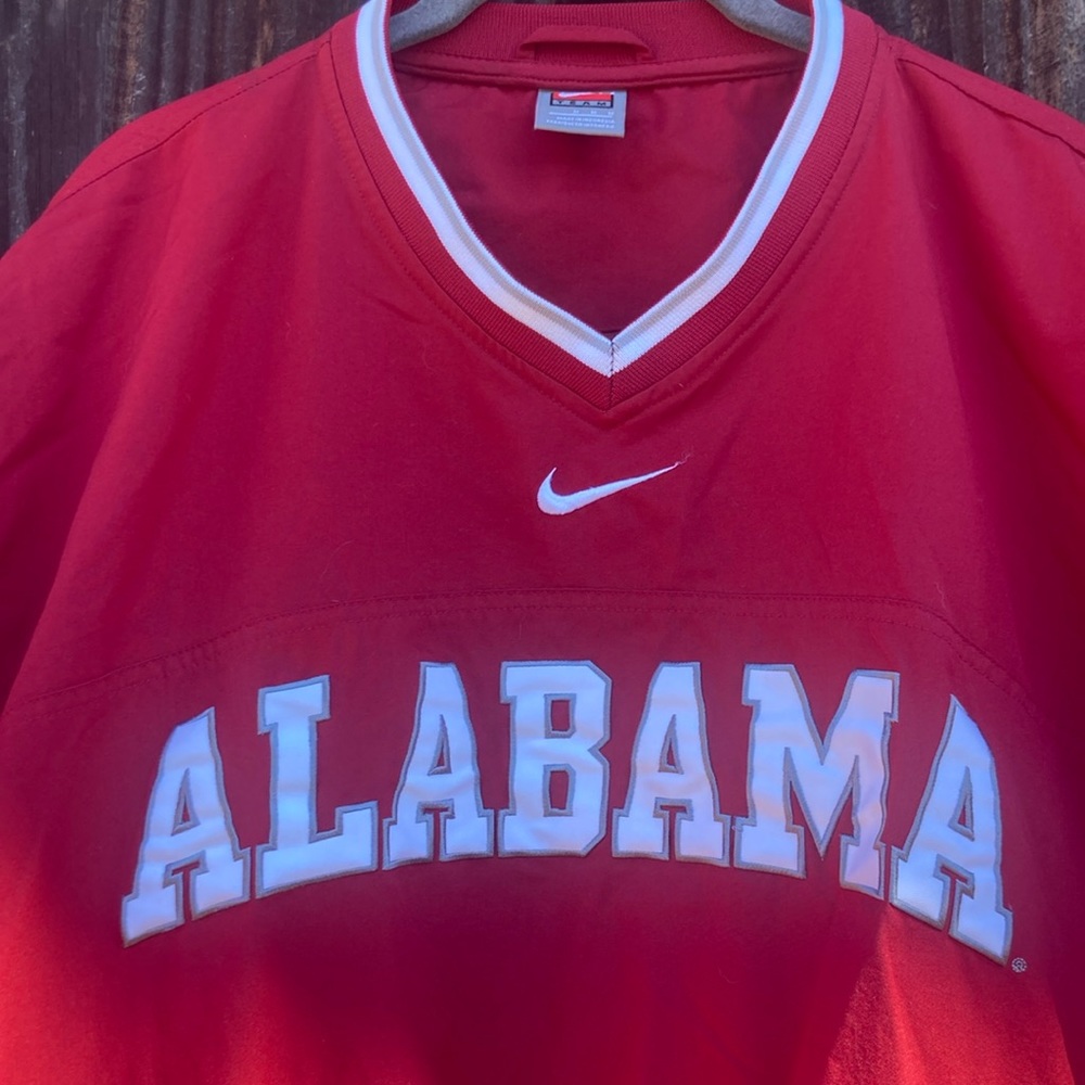 Vintage Men’s Alabama Crimson Tide Team Nike Windbreaker Pullover FREE SHIPPING!